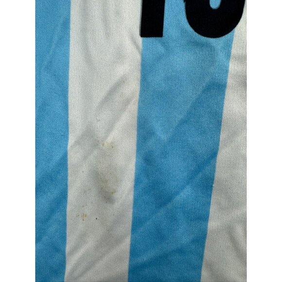 Argentina Lionel Messi Soccer Jersey Men's Large Blue White Home AFA #10 - Picture 7 of 8